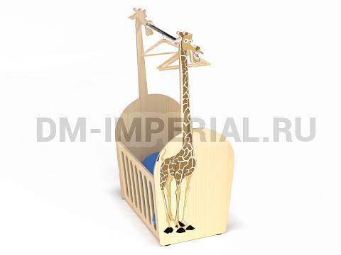 Оснащение детских садов, Детские уголки, Ящик для спорт-инвентаря Жираф ИМ-101