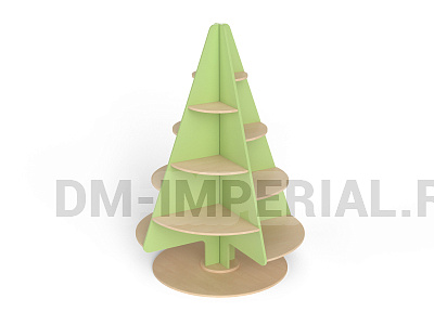 Стеллаж Елочка