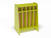 Шкаф для пол. 2-х сторонний 5-ти секционный (разноцветный (ая), Лайм)
