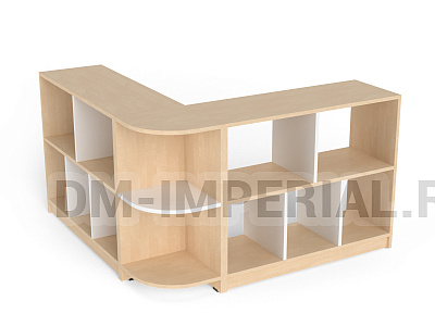 Стеллаж угловой