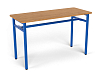 Стол обеденный 1800 (бук, каркас синий, 3/4/5/6 гр.)
