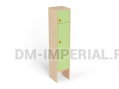 Шкаф 1-но секционный с антресолью