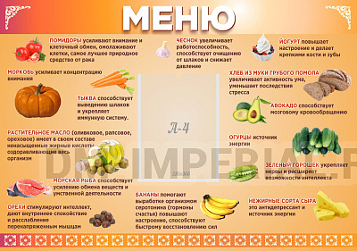 Меню