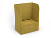 Диван 1-но местный  с высокой спинкой (Ткань Yellow)