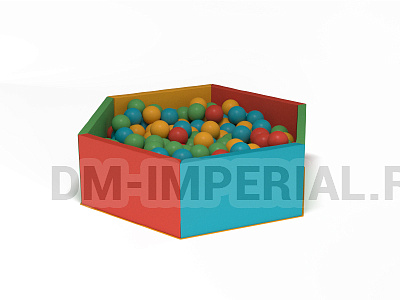 Сухой бассейн Шестигранник малый