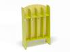 Шкаф для пол. напольный Волна 4-х секционный (разноцветный (ая), Лайм)