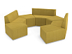 Диван модульный 5 (Ткань Yellow)