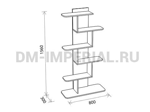 Оснащение детских садов, Детские уголки, Стойка для цветов ИМ-076