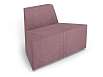 Модуль Трапеция А со спинкой (Ткань Rose)