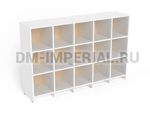 Оснащение детских садов, Шкафы, Шкаф для горшков на 15 мест ШГ-001-15