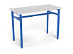 Стол обеденный 1200 (скандинавия, каркас синий, 3/4/5/6 гр.)