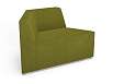Модуль Трапеция со спинкой левый (Ткань Green)