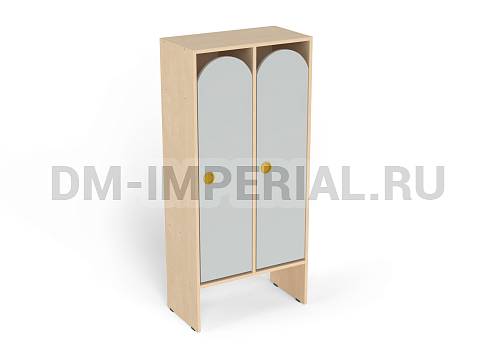 Оснащение детских садов, Шкафы, Шкаф для одежды 2-х секционный ШР-001-2