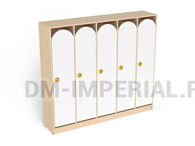 Шкаф 5-ти секционный на цоколе