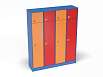 Шкаф 4-х секционный с антресолью на цоколе (разноцветный (ая), Вариант 9)