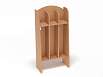 Шкаф для пол. напольный Волна 3-х секционный (каркас бук)