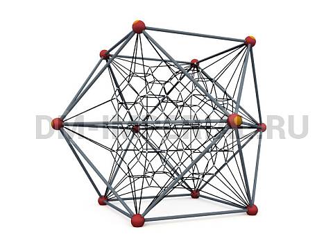 Уличное оборудование, Игровое оборудование, Фигура для лазания Космос СП 1.95.2 СП 1.95.2