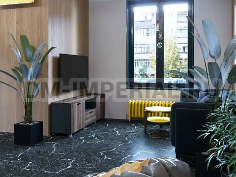 Офисная мебель, Кабинет руководителя, Тумба под ТВ с вырезом КР-1.65