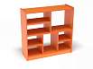 Модуль 3, стеллаж (оранжевый (ая), Вариант 16)