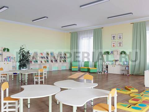 Оснащение детских садов, Детские уголки, Шкаф для уголка живой природы 3 ИМ-033