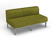 Диван 2-х местный на металлокаркасе (Ткань Green)