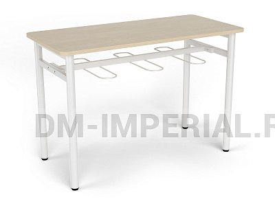 Стол обеденный 1500 с подвесами под табурет