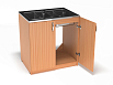 Тумба с мойкой 2-ух дверная (каркас бук, 800*600*850)