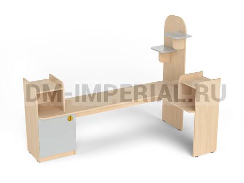 Оснащение детских садов, Детские уголки, Уголок ИЗО 3 ИМ-028