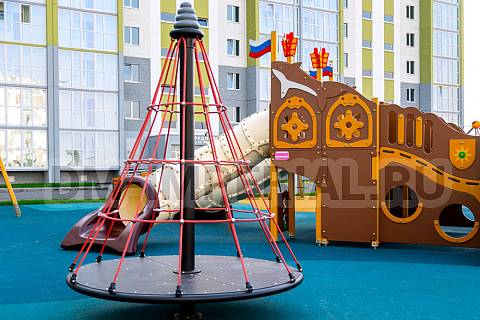 Уличное оборудование, Игровое оборудование, Фигура для лазания - карусель Юла МФ 1.331 МФ 1.331