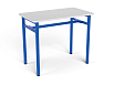 Стол обеденный 1000 (скандинавия, каркас синий, 3/4/5/6 гр.)