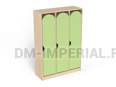 Шкаф 3-х секционный на цоколе стандарт